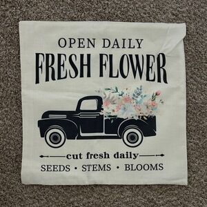 Floral  Decorative Pillow Cover